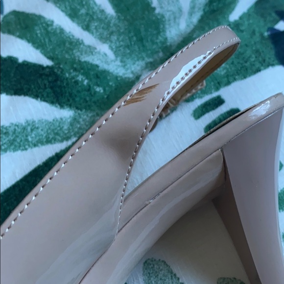 Gently used Nude Blush sling back pumps - Picture 9 of 9
